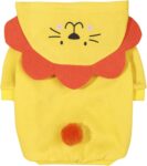 Dog Hoodies Chicken Design Cat Dog Clothes Warm Winter Puppy Clothes Chihuahua Outfit Pet Hoodie for Small Medium Dogs Cats Kitten Yellow and Orange Small